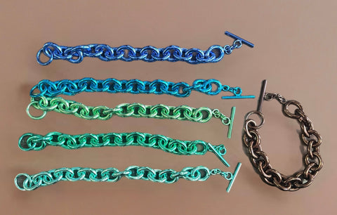 Bracciale Chain ovale grande So Glamour vari colori