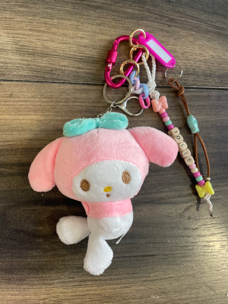 Pimp your Bag Keychain charms per borsa e portachiavi My Melody peluche