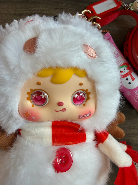 Pimp your bag Samuel serie Christmas Eve pupazzo di neve Snow Person