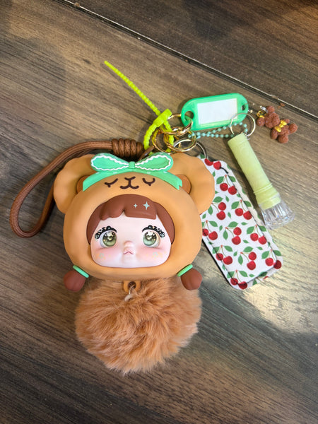 Pimp your bag  ( porta auricolari e piccoli oggetti ) orsetto commovente