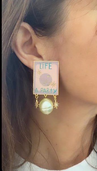 Coppia orecchini Principessa Glam Poppy Life