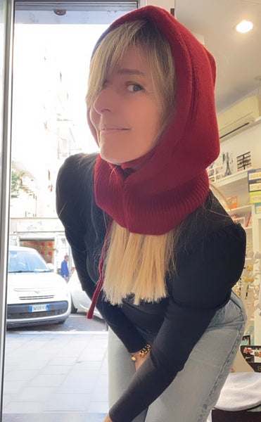 Balaclava trama a costine vari colori