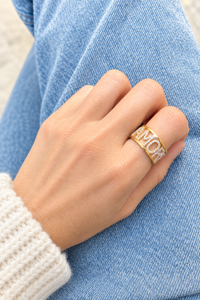 Anello regolabile  fascia frase