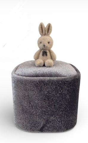 Miniblings Teddy Orecchini A Forma Di Orsacchiotto 35mm: Fatti A Mano A Berlino In Cotone Marrone Chiaro, Leggeri E Comodi, Ideali Per Festival E Vintage - 4