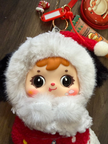 Pimp your bag Samuel serie Christmas cucciolo della calza di Natale