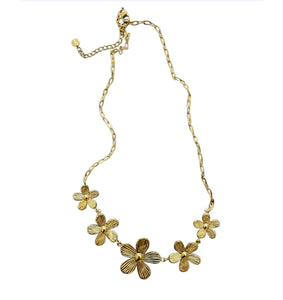 Collana multi flowers  varianti colore