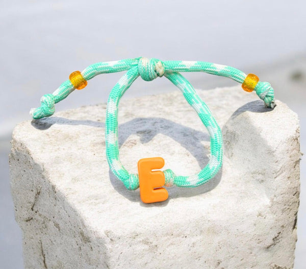 Bracciaie Marine florida lettera colorata vari colori lettere D E F