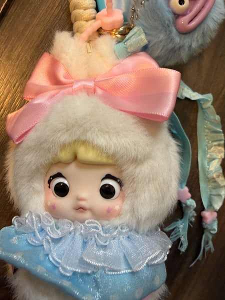 Pimp your bag Baby Nommi serie Fairtytale town salta nella tana del bianconiglio Favola Alice nel paese delle meraviglie