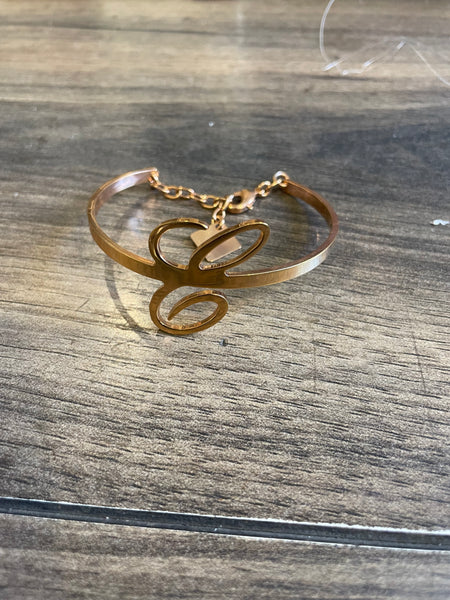 Bracciale regolabile So Glamour tre varianti colore e varie lettere