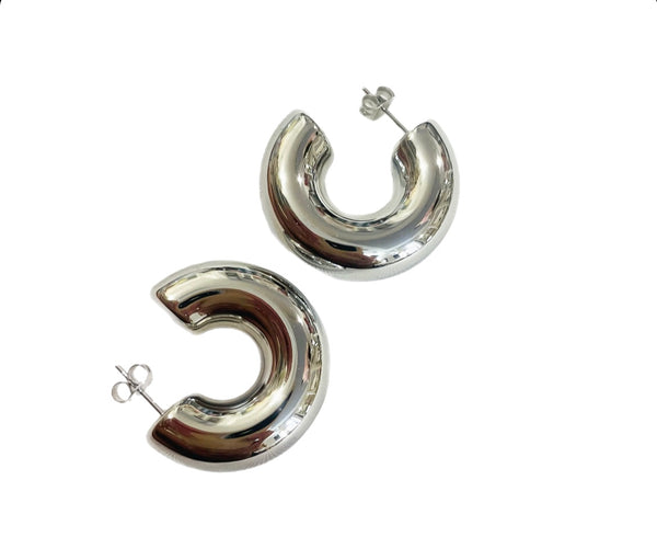 Coppia orecchini Esther donuts Classic small due varianti colore