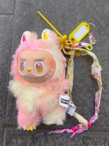 Pimp your Bag Keychain charms per borsa e portachiavi Labubu the monsters energy Loyalty