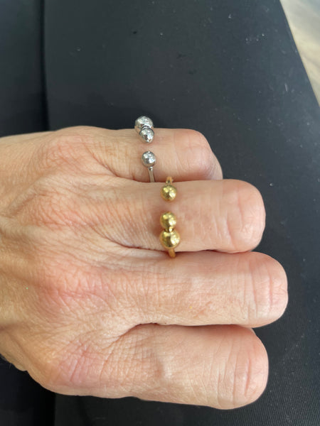 Anello fedina Minorca Mini sfere