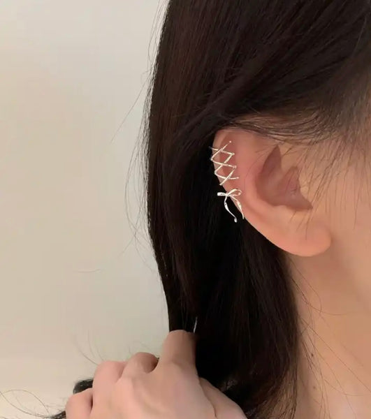 Mono earcuff fiocco Roberta