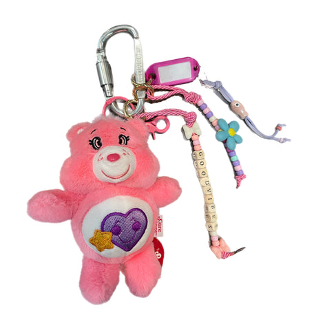 Pimp your Bag Keychain charms
per borsa e portachiavi care bears
orsetto del cuore angelorso
peluche rosa con cuore e stella