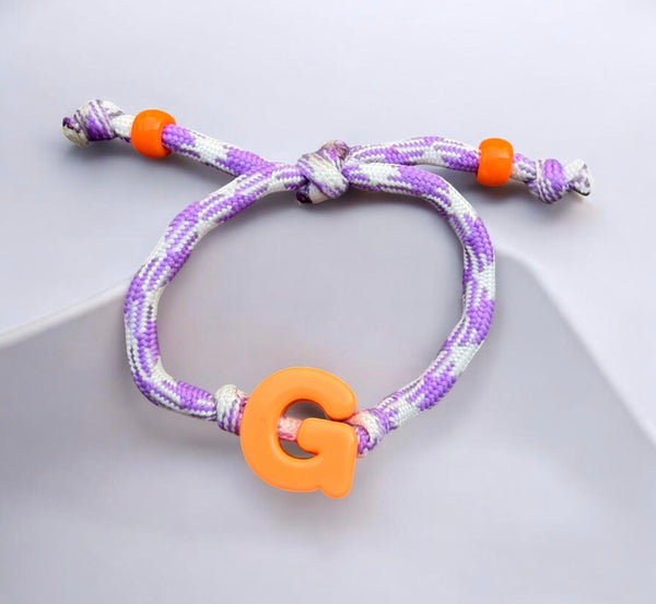 Bracciaie Marine florida lettera colorata vari colori lettere G H I J