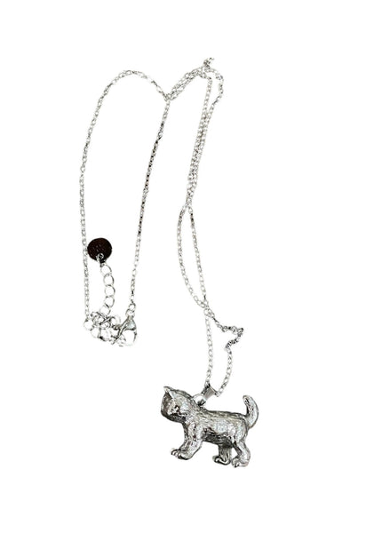 Collana gattino 3d due varianti colore