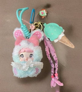 Pimp your Bag Baby Nommi Sweetheart Bunny series Frost  Cream