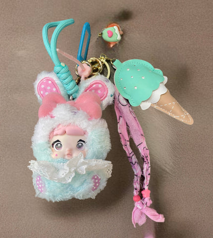 Pimp your Bag Baby Nommi Sweetheart Bunny series Frost  Cream