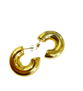 Coppia orecchini Esther donuts Classic small due varianti colore