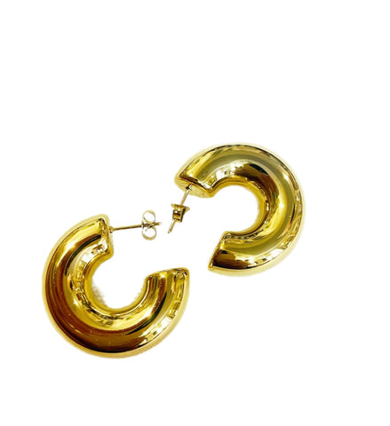 Coppia orecchini Esther donuts Classic small due varianti colore