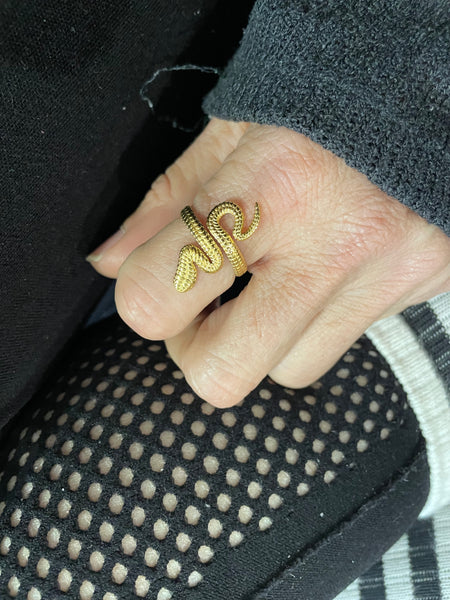 Anello serpente   due varianti colore