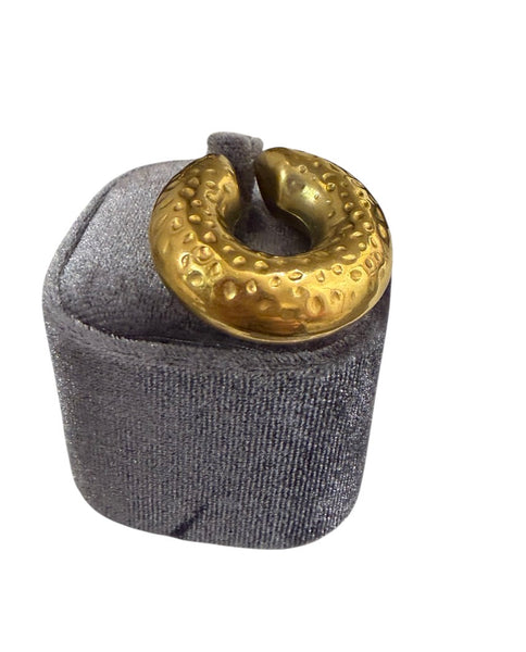 Mono earcuff donuts Lucia pitonato due varianti colore