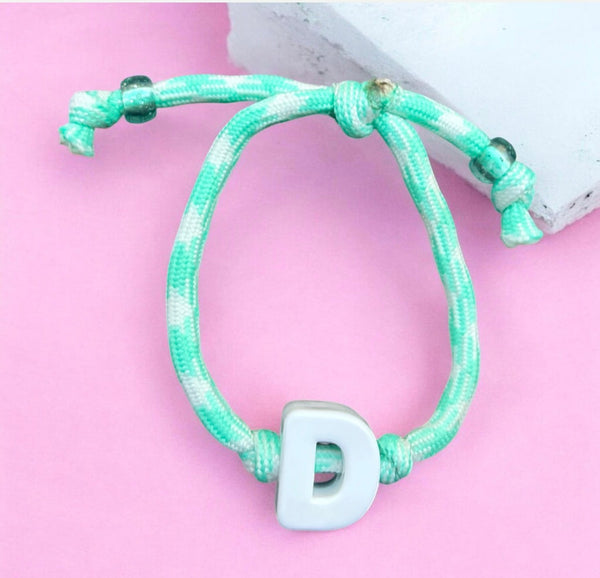 Bracciaie Marine florida lettera colorata vari colori lettere D E F