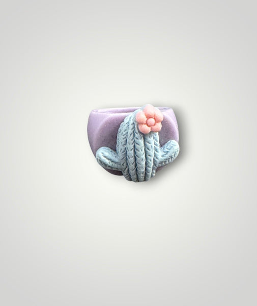 Anello resina cactus l’anello sceglie dove andare vari colori