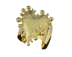Bracciale Bangle Afrodite cuore bubbles due varianti colore