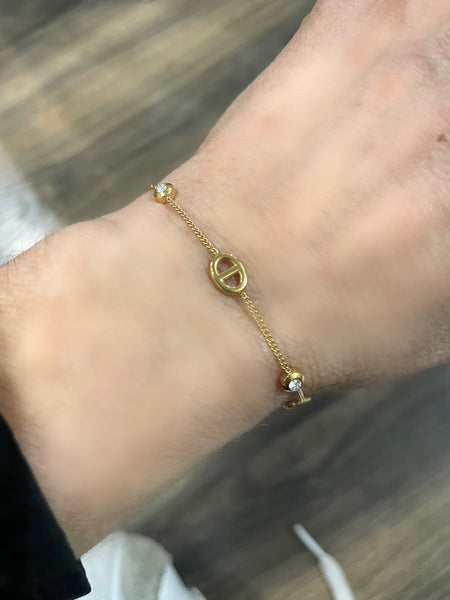 Bracciale Chain e punti luce