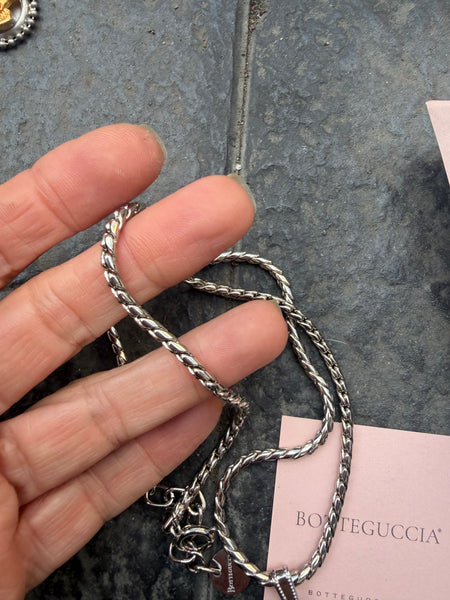 Collana botteguccia con angelo medaglia grande