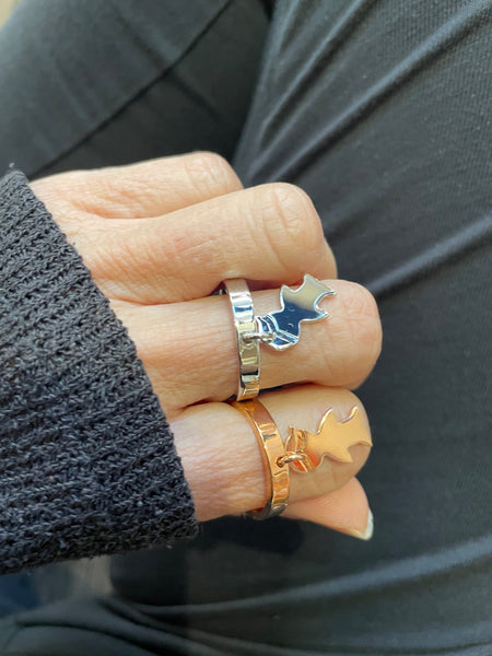 Anello regolabile So glamour bimbo  due varianti colore