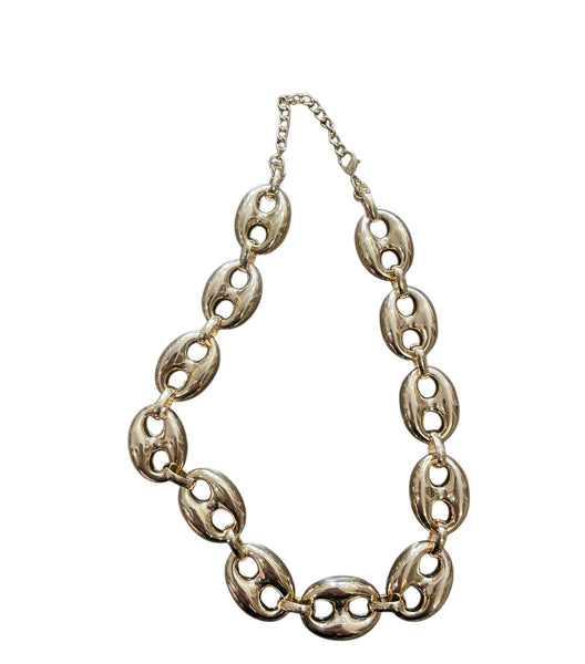Collana big chain over  due varianti colore