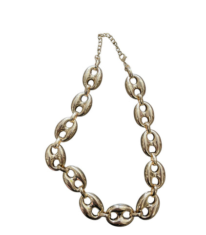 Collana big chain over  due varianti colore