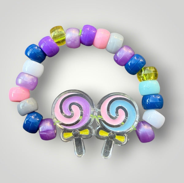 Bracciaie Colors pony Beads double lollypops vari colori