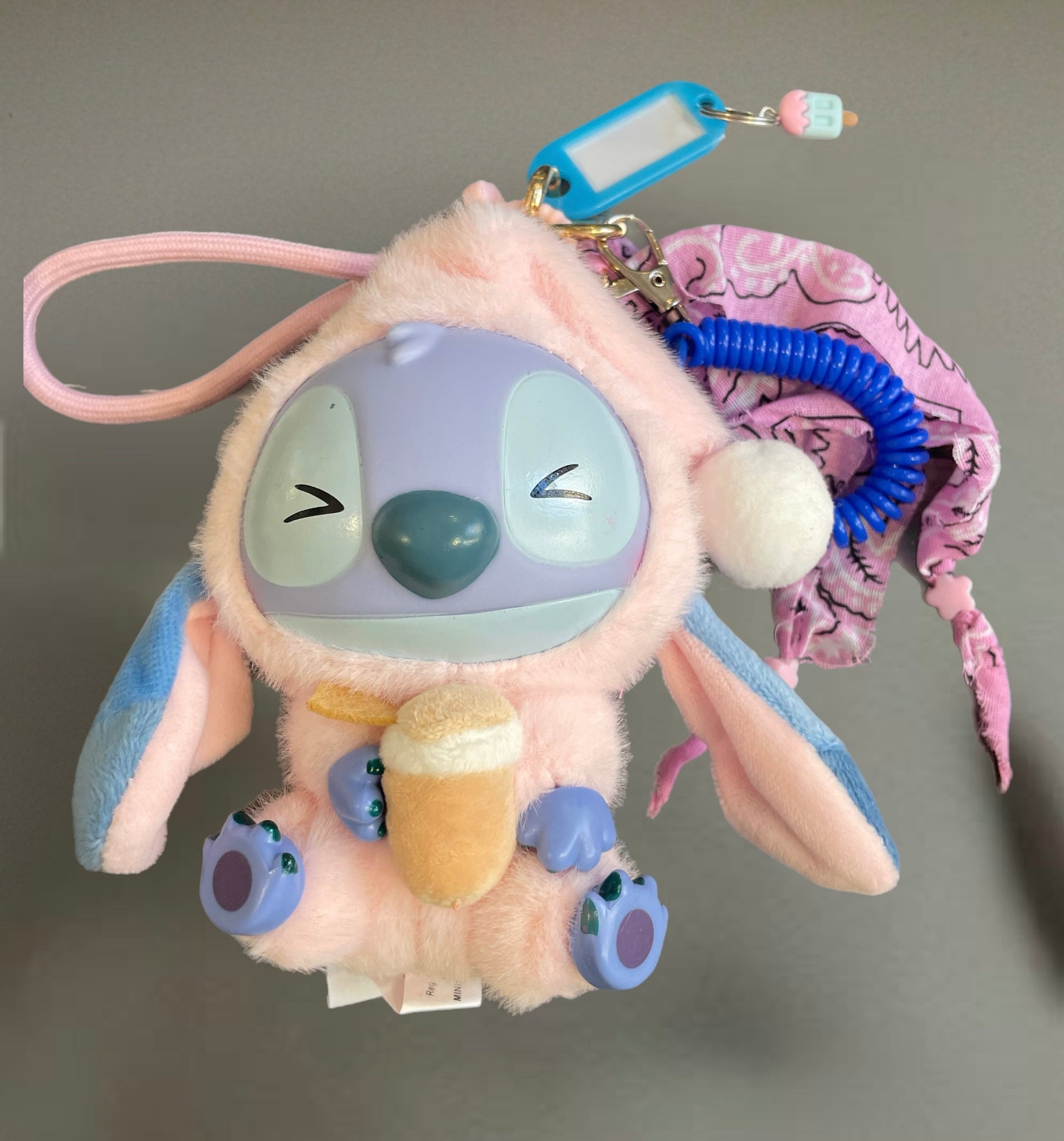 Pimp your Bag stitch rosa con ice cream