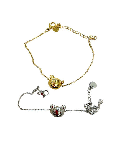 Bracciale orsacchiotto teddy bear due varianti colore