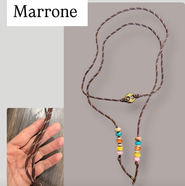 Collana Marine Florida centrale chain oro in vari colori