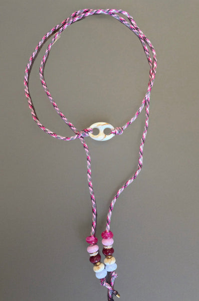 Collana Marine Florida centrale chain burro marmorizzato  in vari colori