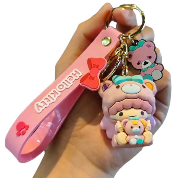 Pimp your Bag Keychain charms per borsa e portachiavi little twin star gemella Lala