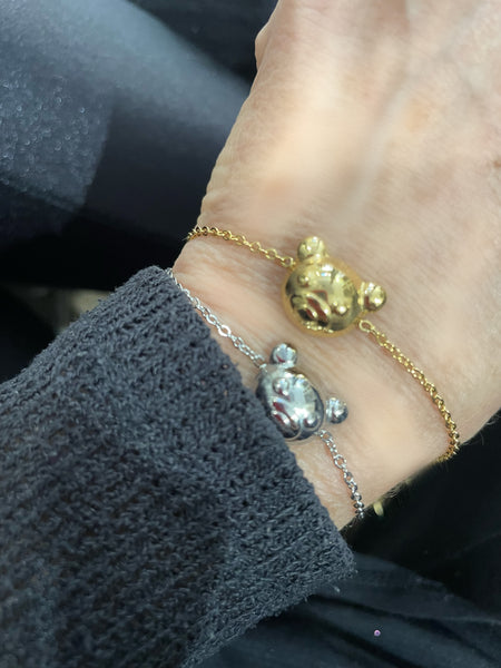Bracciale orsacchiotto teddy bear due varianti colore