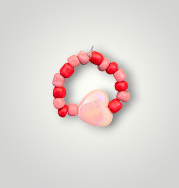 Anello colors con cuore vari colori