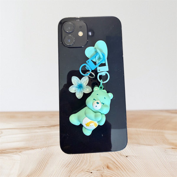 Pimp your phone  orsetto del cuore verde acqua