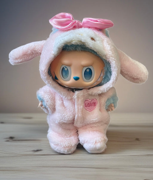 Vestitino pigiamino My Melody in peluche per Labubu