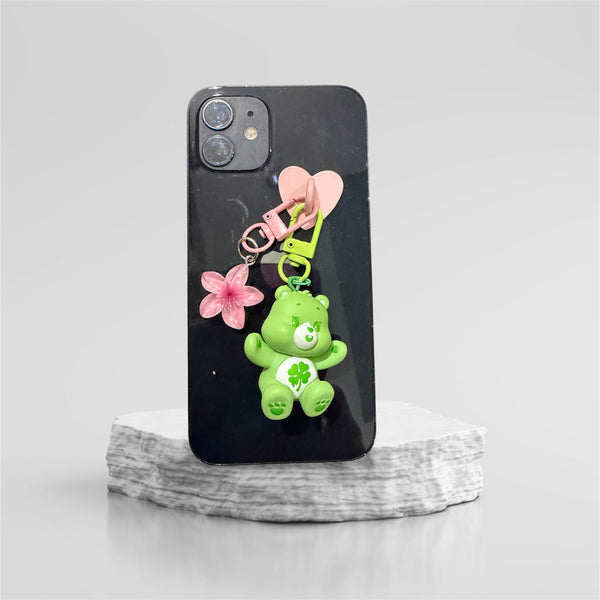 Pimp your phone  orsetto del cuore verde