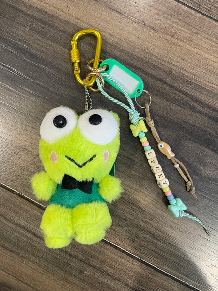 Portachiavi e applique borsa Pimp your Bag Keroppi in peluche