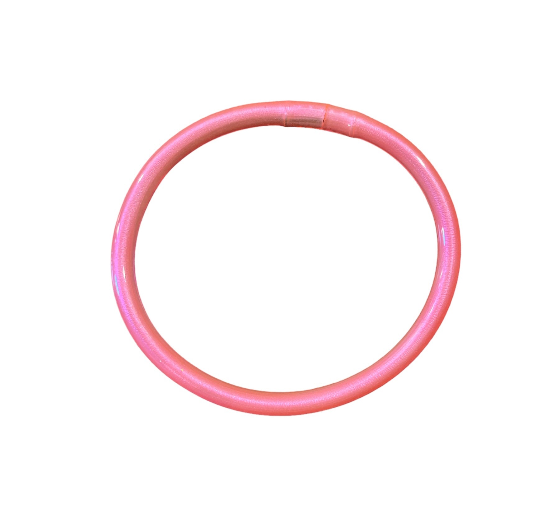 Jelly bangle rosa fluo brillante