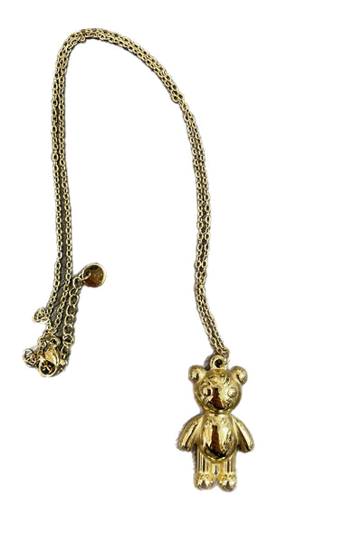Collana teddy bear orsacchiotto due varianti colore