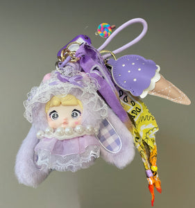 Pimp your Bag Baby Nommi Sweetheart Bunny series Grape gummy