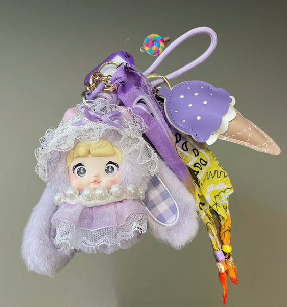 Pimp your Bag Baby Nommi Sweetheart Bunny series Grape gummy